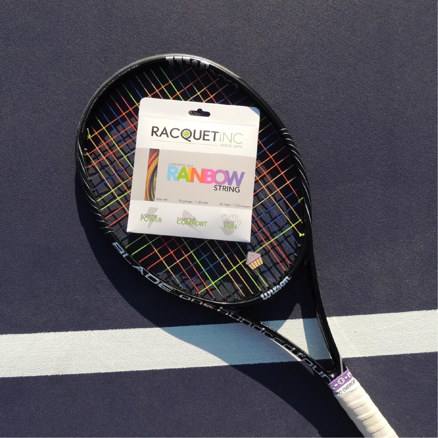 Amazon | レインボーテニスラケットストリング | Racquet Inc Tennis